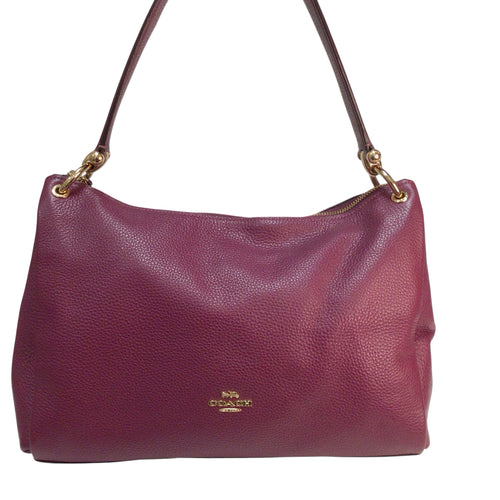 Coach Pebbled Leather 