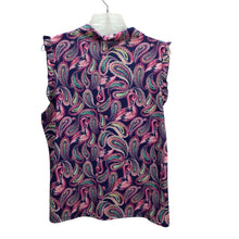 Load image into Gallery viewer, 18 Birdies Flamingo Sleeveless Top Size L