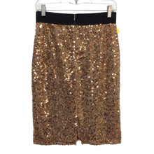 Load image into Gallery viewer, Iman Long Gold Skirt Size S NWT