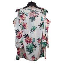 Load image into Gallery viewer, JM Collection Cold Shoulder Long Sleeve Top Size M