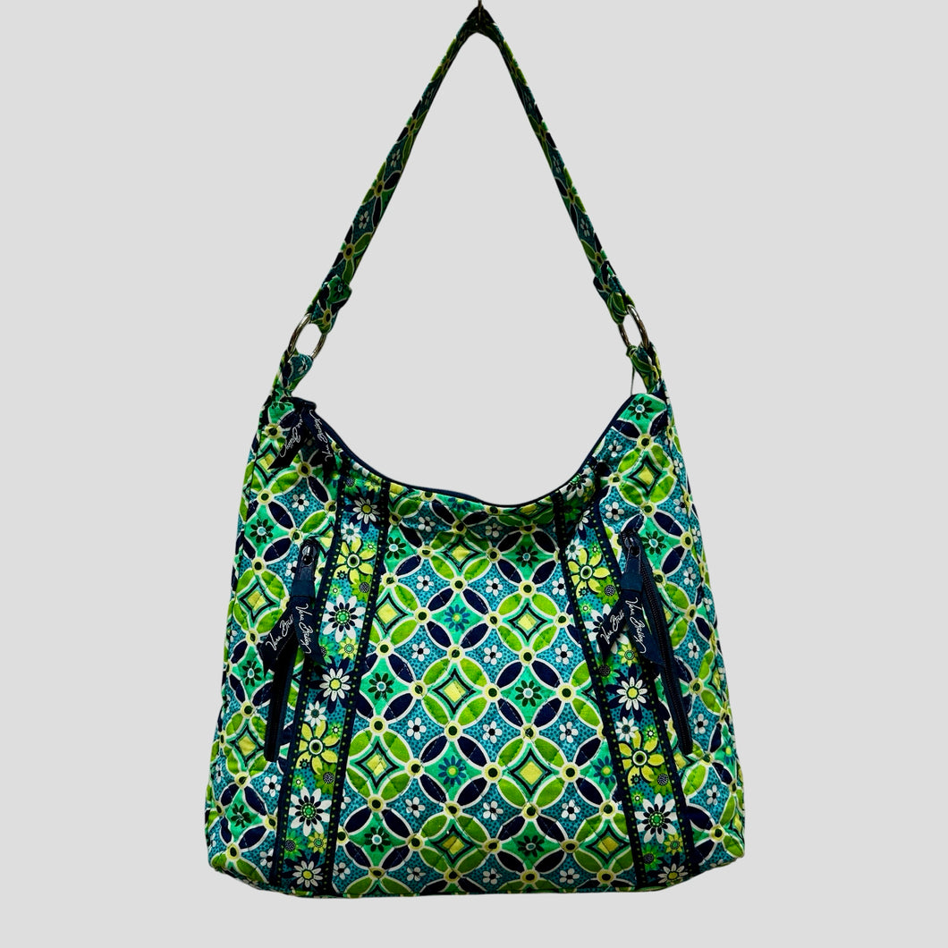 Vera Bradley Lisa B Daisy Daisy Shoulder Bag Handbag  NWT