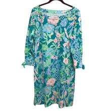 Load image into Gallery viewer, Lilly Pulitzer Long Sleeve Lidia Boatneck Dress Size L