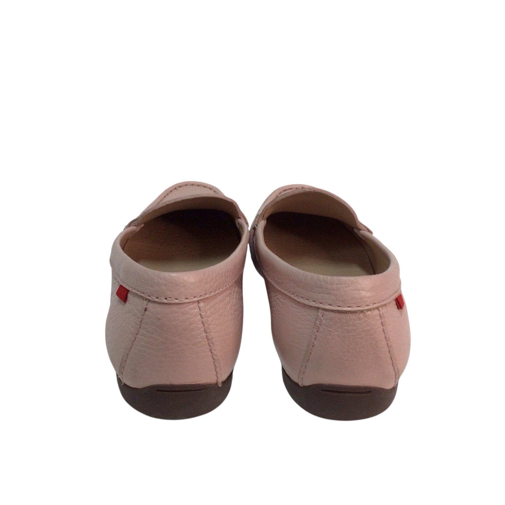 Marc Joseph Lexington Pink Leather Loafers Size 9.5