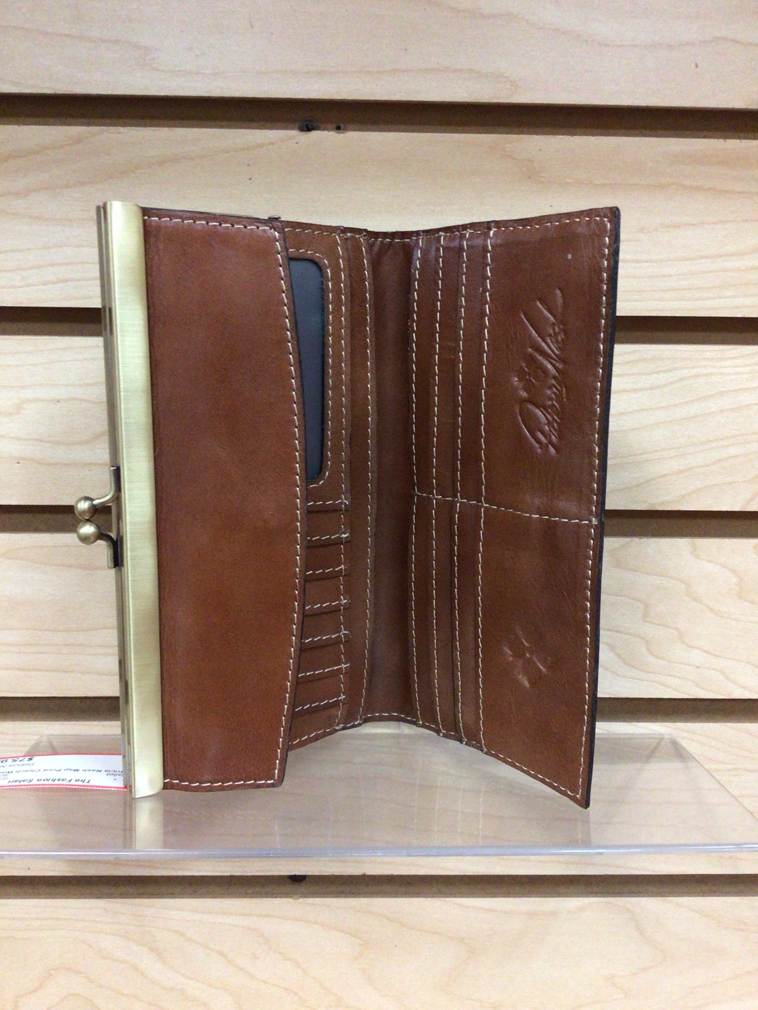 Patricia Nash Map Print Clutch Wallet