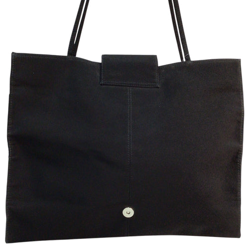 TravelSmith Black Foldable Tote Bag