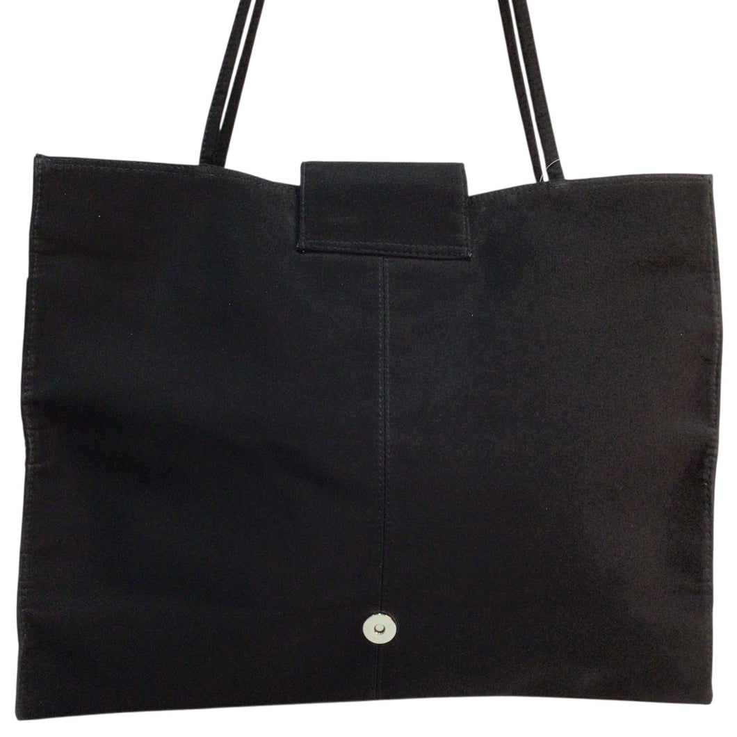 TravelSmith Black Foldable Tote Bag
