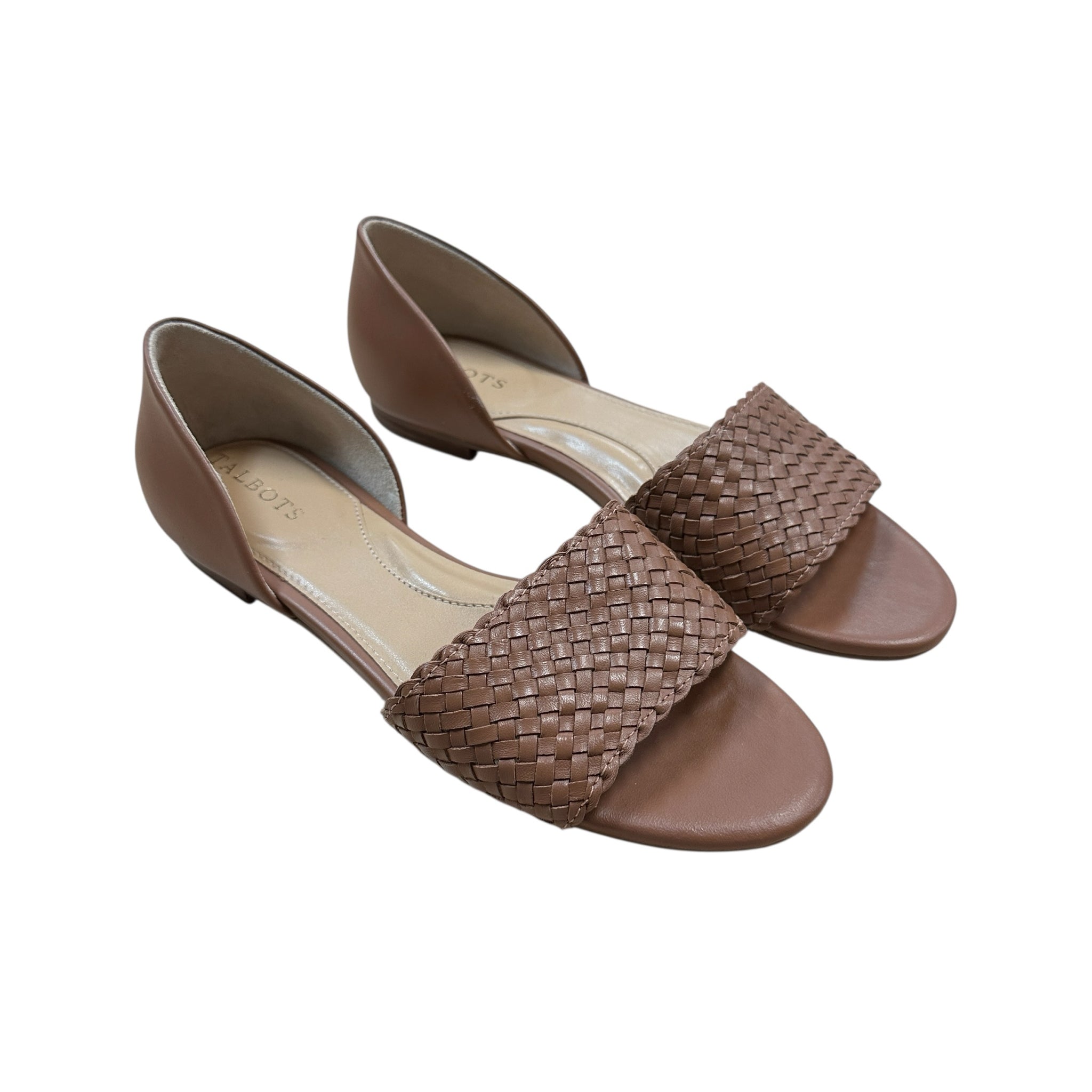 Talbots Size 6 Slip On Brown Shoes