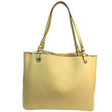 Load image into Gallery viewer, Nanette Lepore Large Vegan Leather Yellow Handbag