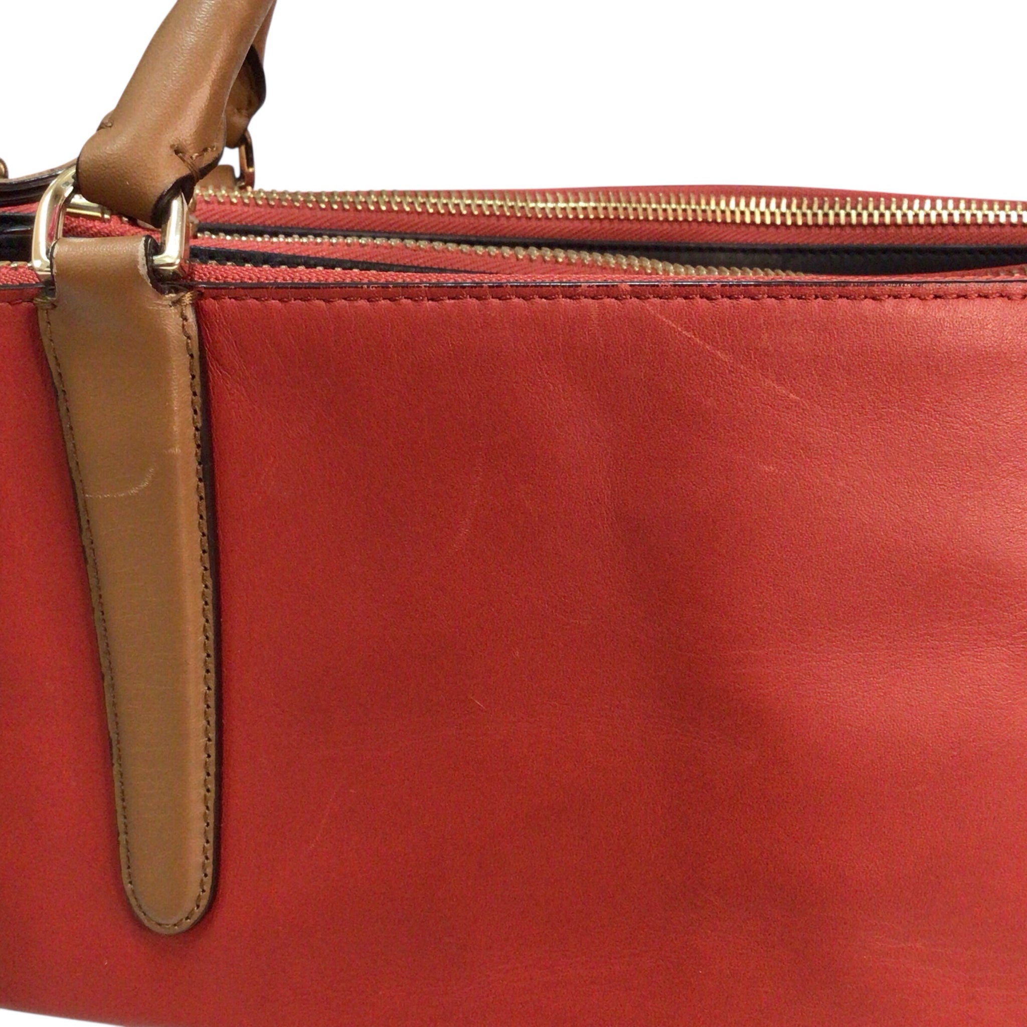 Coach Large Borough Bag In Bar Stripe