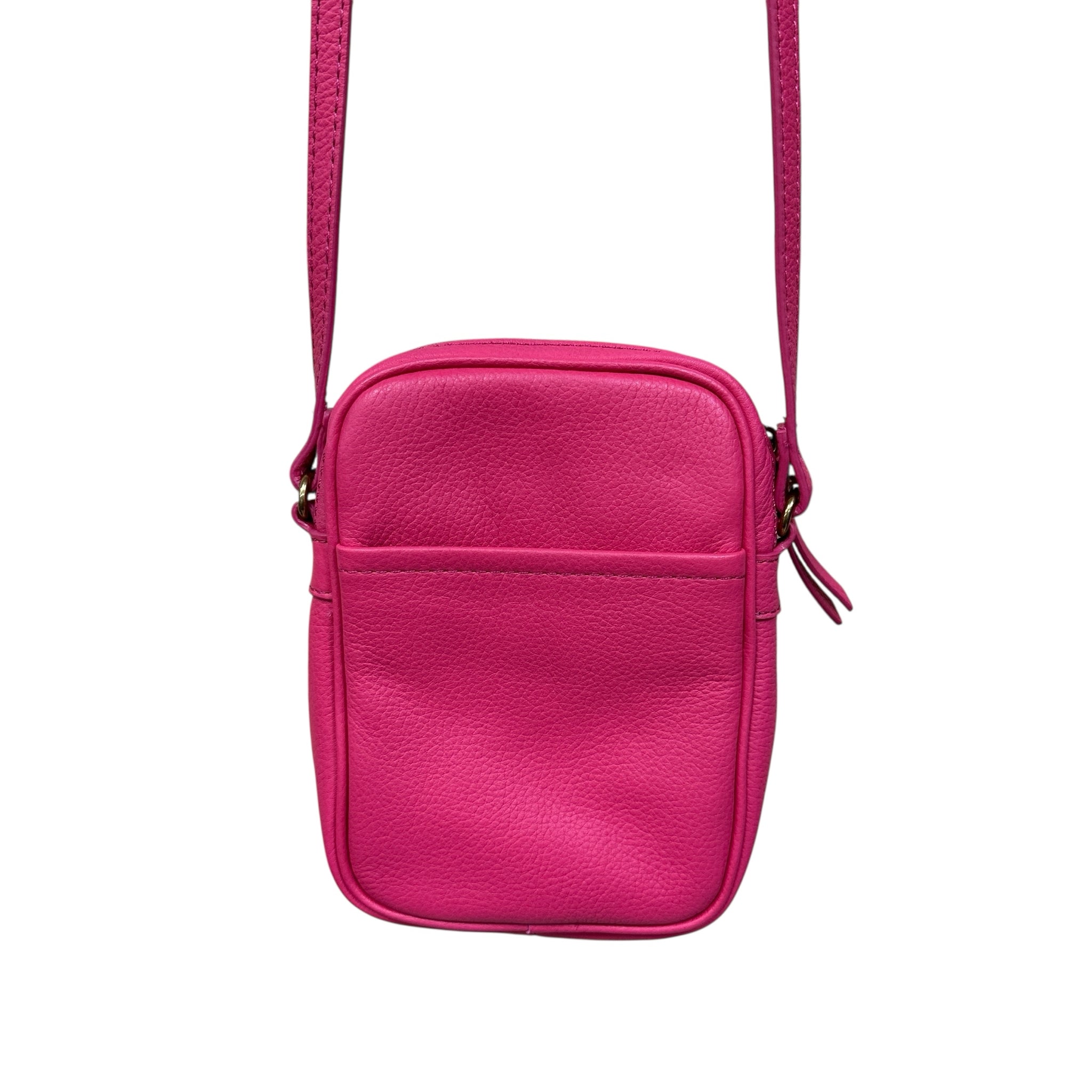 American Leather Cleveland Pink Crossbody Bag