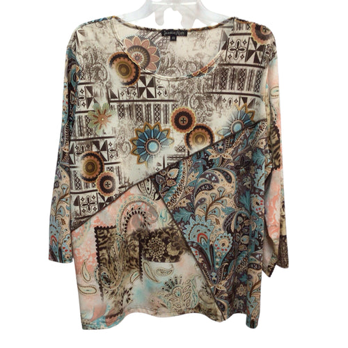 Jessica Max Long Sleeve Top Size 1X