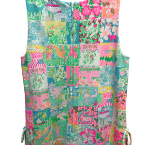 Lilly Pulitzer State of Mind Romper Dress Size 12