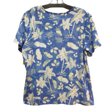 Load image into Gallery viewer, Large Blue Short Sleeve Shirt Size Large