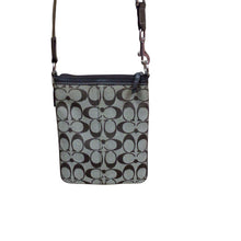 Load image into Gallery viewer, Coach Signature Crossbody Bag Brown