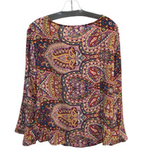 Load image into Gallery viewer, Counterparts Floral Long Sleeve Top Size Large