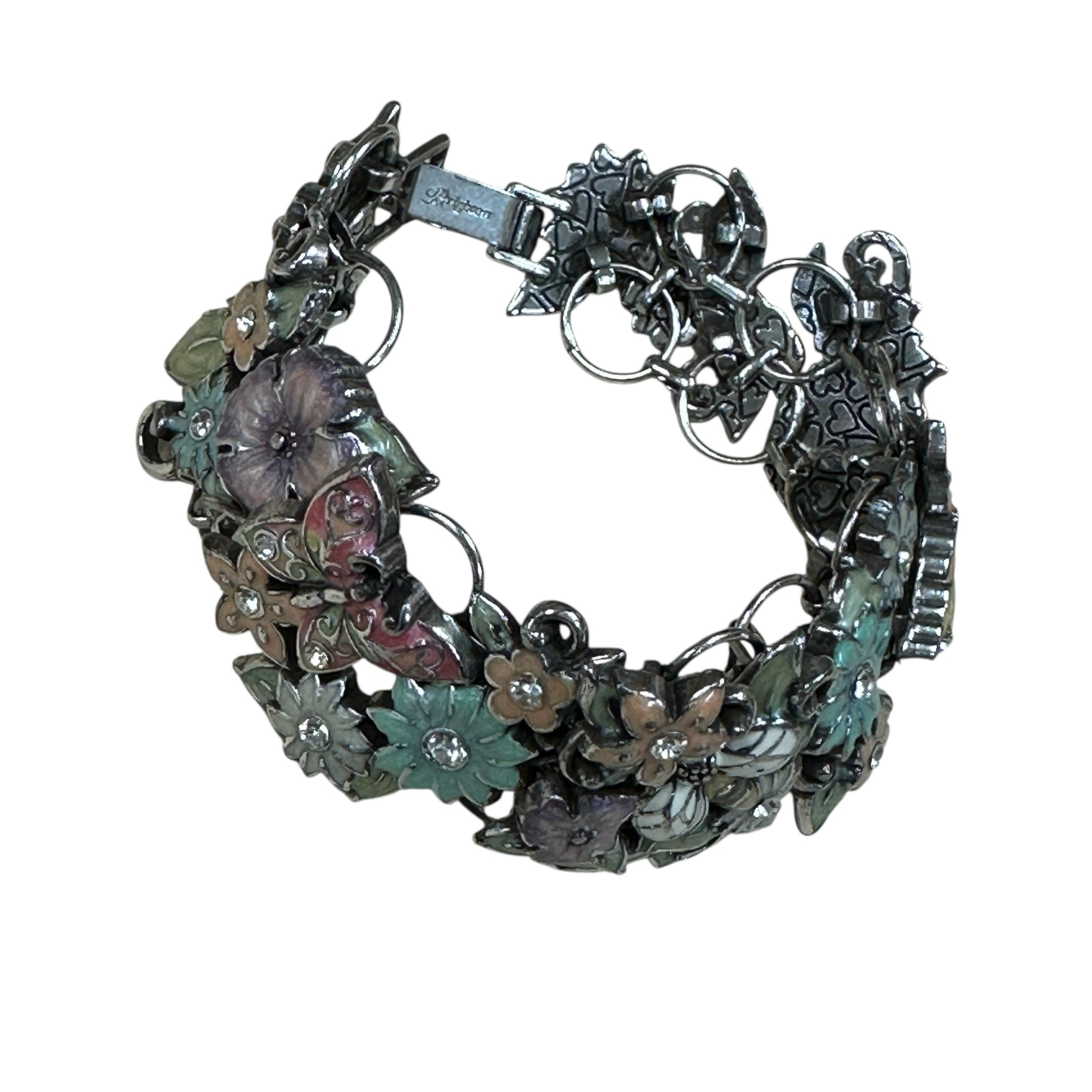 Brighton "Flutter Fantasy" Pastel Floral Bracelet