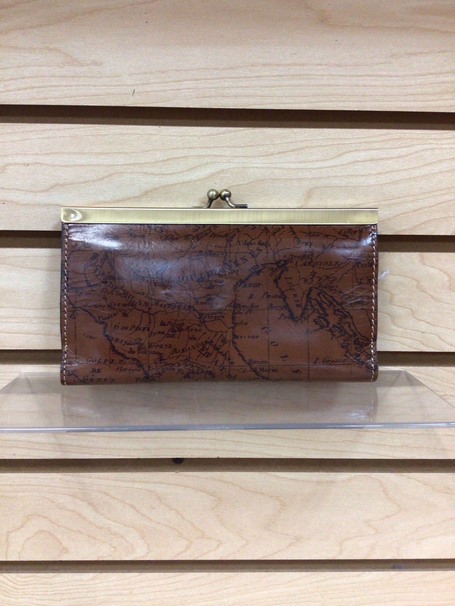 Patricia Nash Map Print Clutch Wallet