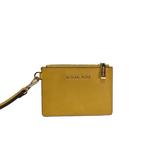 Michael Kors Yellow Wristlet Wallet
