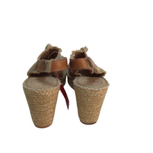 Load image into Gallery viewer, Toni Pons Canvas Wedge Sandal Size 6.5