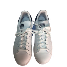 Load image into Gallery viewer, Adidas Stan Smith White Collegiate Navy Primegreen Sneakers Size 7.5