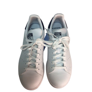 Adidas Stan Smith White Collegiate Navy Primegreen Sneakers Size 7.5