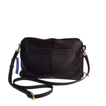Load image into Gallery viewer, Lodis Leather Crossbody Bag Black
