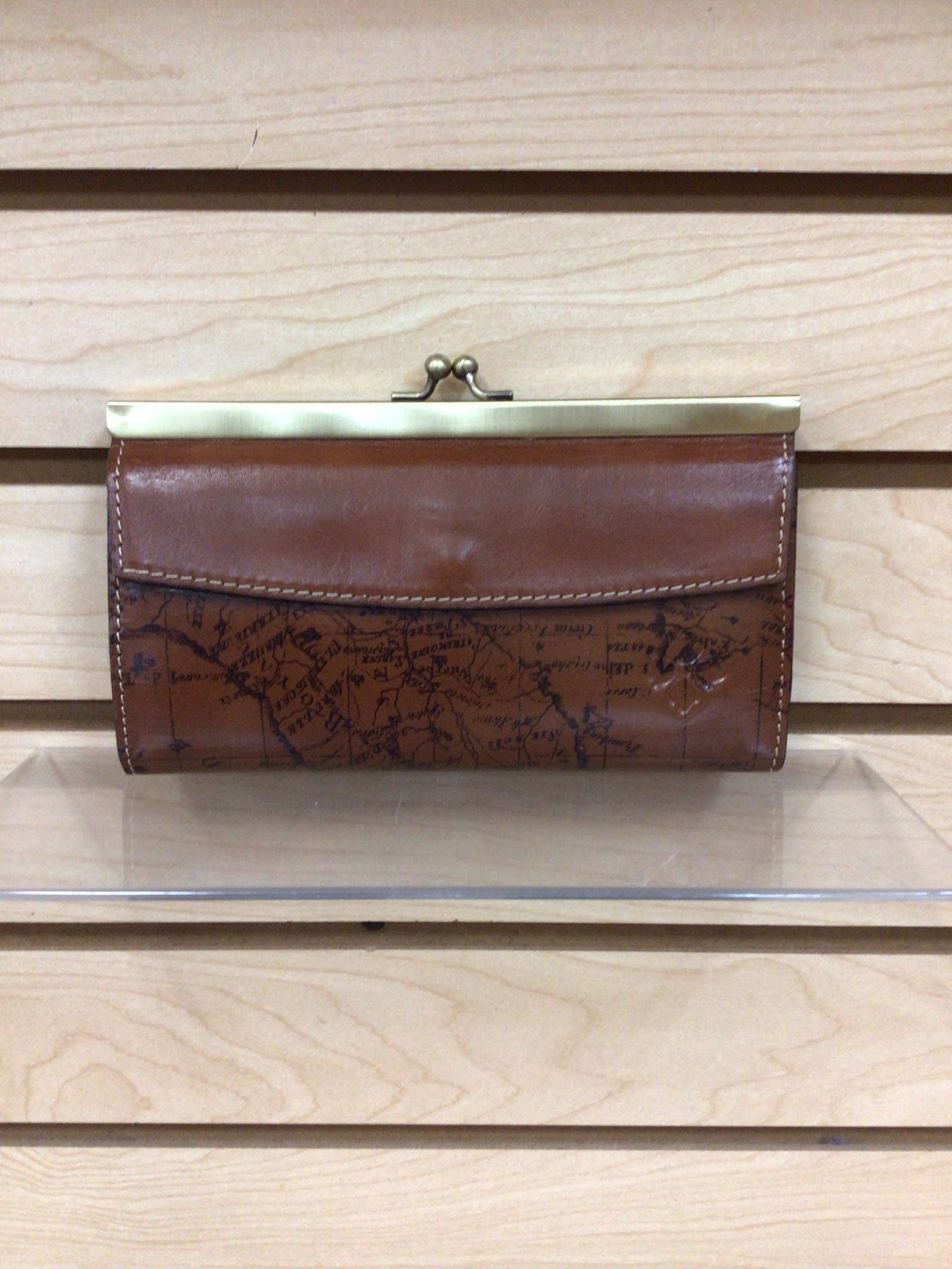 Patricia Nash Map Print Clutch Wallet