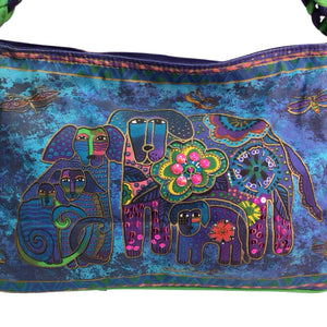 Laurel Burch Canine Family Tote Bag NWT