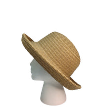 Load image into Gallery viewer, Nine West Tan Straw Hat