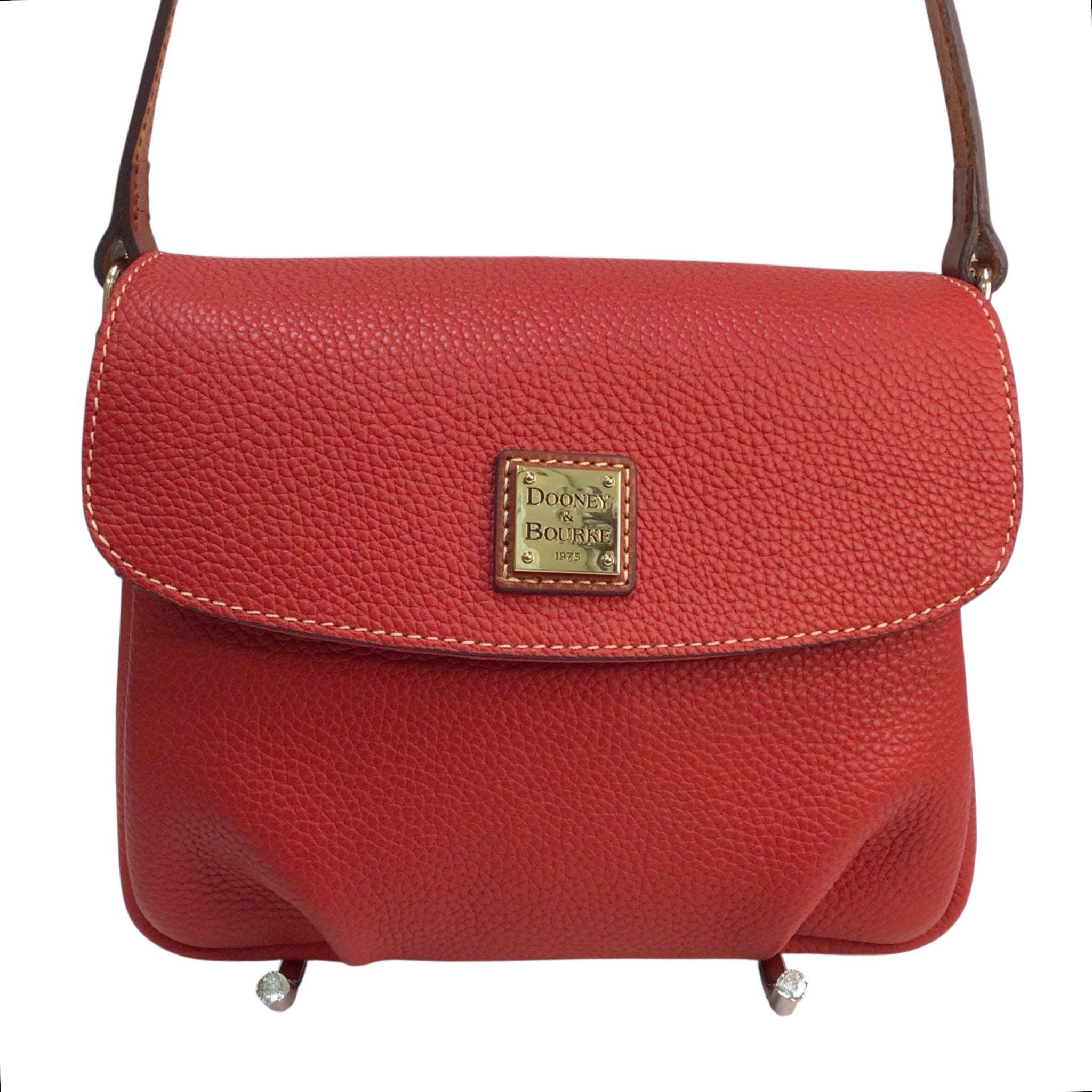 Dooney & Bourke Pebble Grain Flap Crossbody Bag