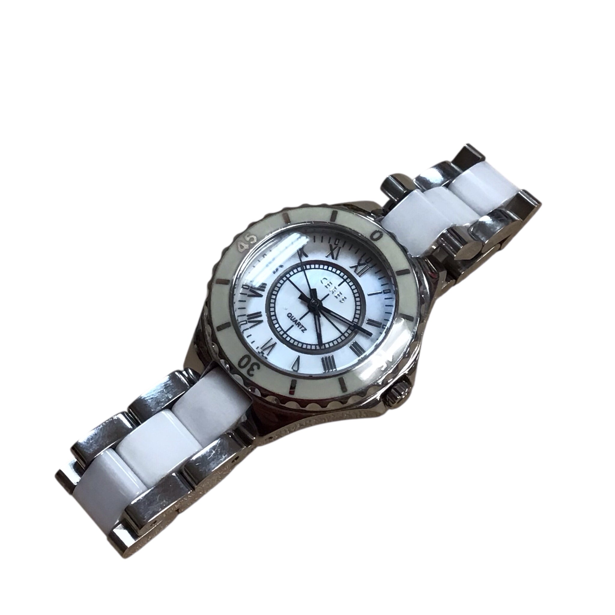 Ceres New York Stainless Steel Two Tone Water Resistant Women's Watch