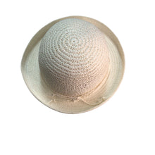 Load image into Gallery viewer, One Size Cream Paper Hat