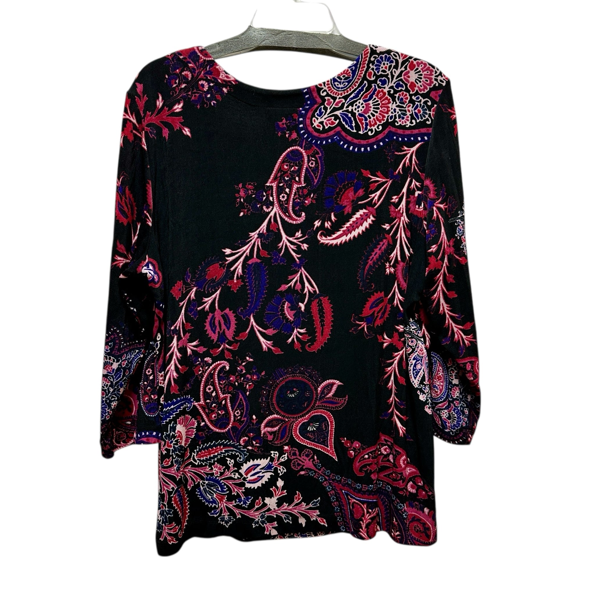 Chico's Size XL 3/4 Sleeve Travelers Top