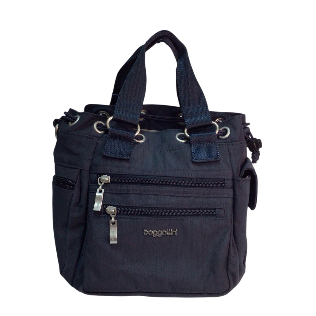 Baggallini Crossbody Shoulder Bag Satchel Navy – The Fashion