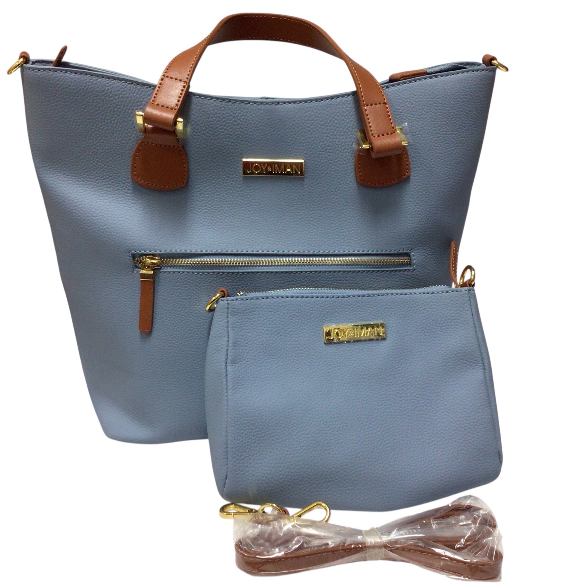 Joy Iman Satchel Crossbody Bag