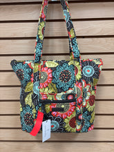 Load image into Gallery viewer, Vera Bradley Shoulder Bag Green And Brown