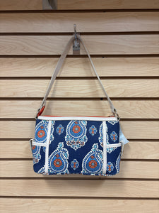 Spartina Shoulder Bag Blue And White