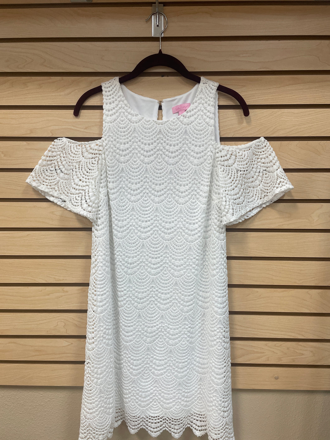 Lilly Pulitzer Short Sleeve Dress White Size Small