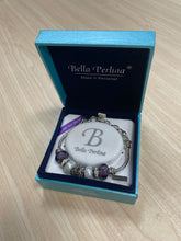 Load image into Gallery viewer, Bella Perlini Bracelet Silver And Purple