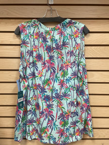 Caribbean Joe SLeeveless Top Blue And Purple Size 2X