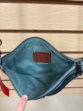 Load image into Gallery viewer, Coach Crossbody Bag Blue