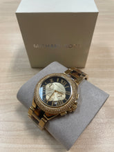 Load image into Gallery viewer, Michael Kors Oversized Camille Watch Gold And Brown