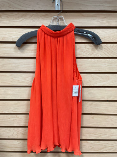 Ann Taylor Sleeveless Top Orange Size Small