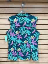 Load image into Gallery viewer, Reel Legends Sleeveless Top Green And Purple Size Large