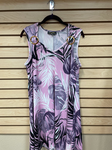 Lexington Avenue Sleeveless Dress Purple Size Medium