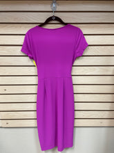 Load image into Gallery viewer, Boston Proper Short Sleeve Dress Purple Size Small