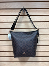 Load image into Gallery viewer, Coach Shoulder Bag Brown And Black