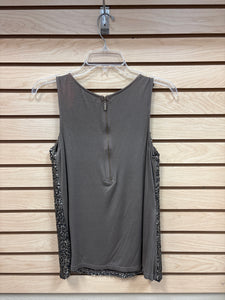 Blu Pepper Sleeveless Top Brown Size Small