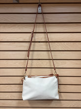 Load image into Gallery viewer, Valentina Crossbody Shoulder Bag Cream