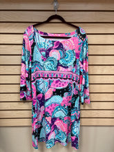 Load image into Gallery viewer, Lilly Pulitzer Long Sleeve Dress Multi Color Size XXL